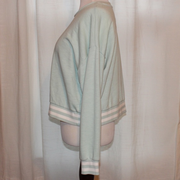 Teal Long-sleeve Sweatshirt - Picture 3 of 4